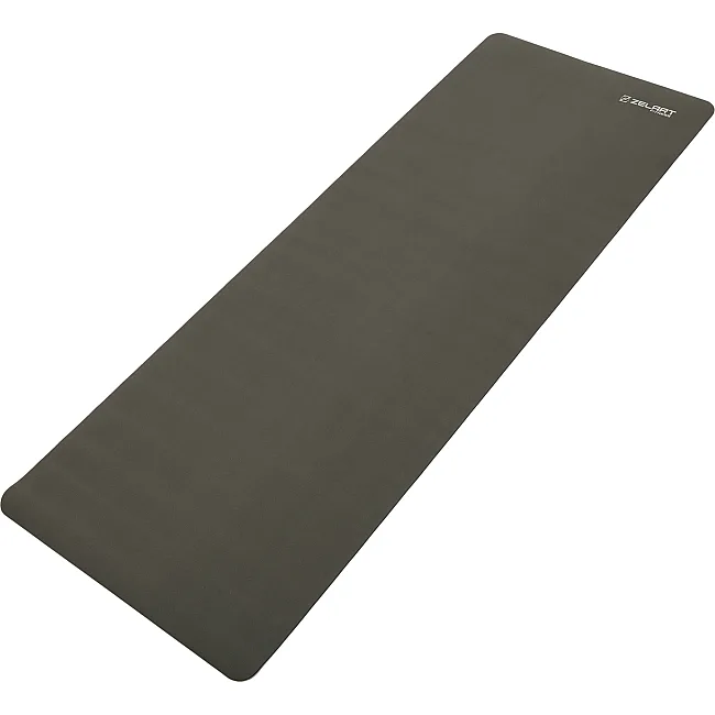 Коврик для фитнеса и спорта PU резина ZELART
 FI-4903 183x68x0,45см (Серый)