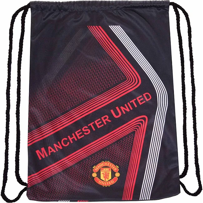 Рюкзак-мешок спортивный
 SP-SPORT
 GA-4433-5 MANCHESTER UNITED 37х46см (Черный-белый)