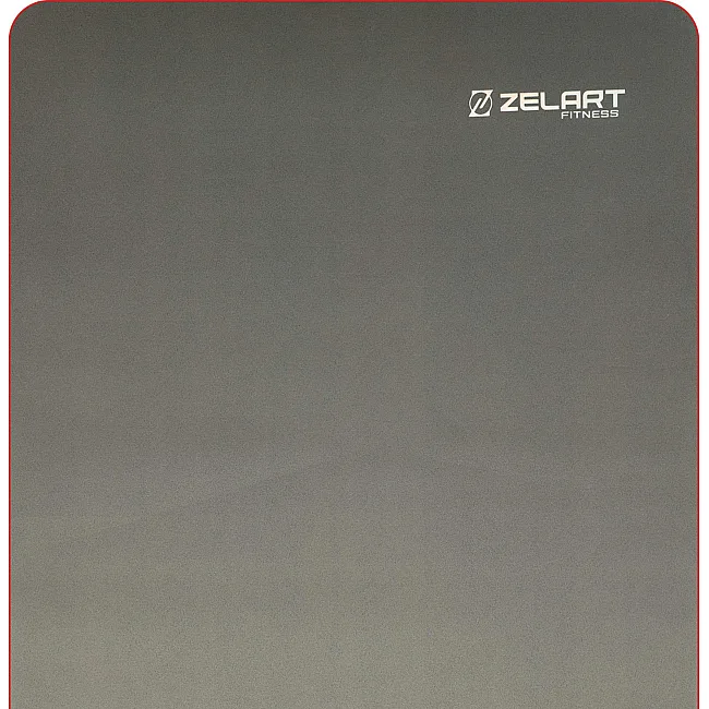 Коврик для фитнеса и спорта PU резина ZELART
 FI-4903 183x68x0,45см (Серый)