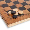 Шахматы шашки нарды 3 в 1 набор настольных игр деревянные SP-SPORT
 S3029
 29см x 29см