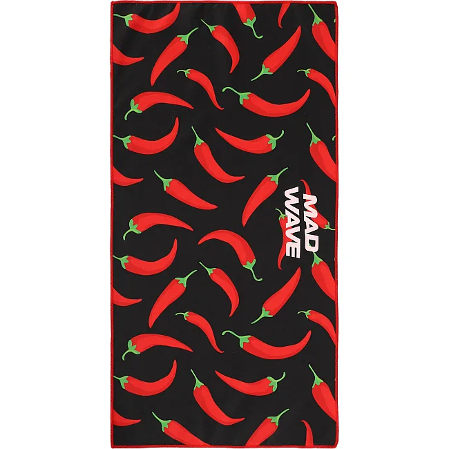 Спортивное полотенце
 из микрофибры MADWAVE
 SPICY M076304100W 80х40см (Черный)