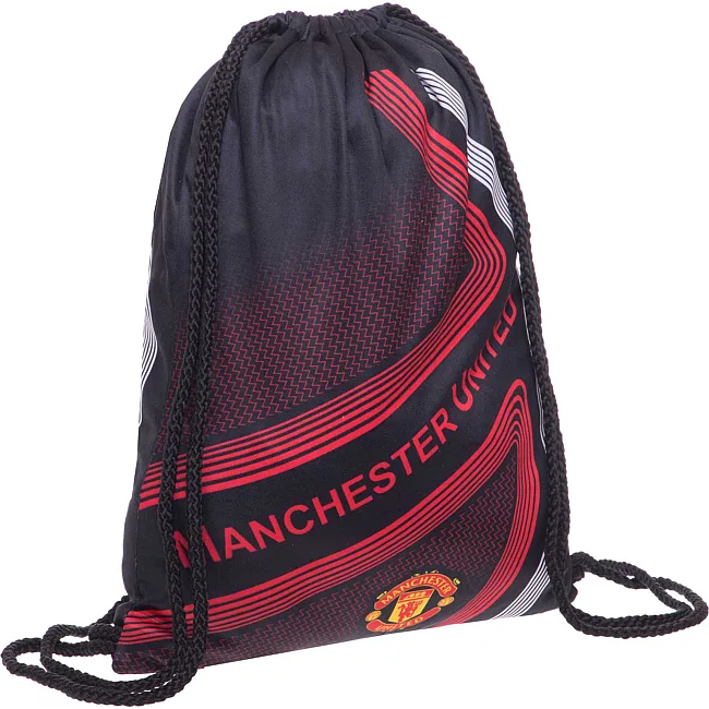 Рюкзак-мешок спортивный
 SP-SPORT
 GA-4433-5 MANCHESTER UNITED 37х46см (Черный-белый)