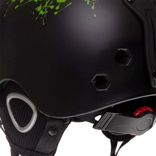 Шолом для сноуборду
 ZELART

 MS-6289 (Чорний-салатовий)