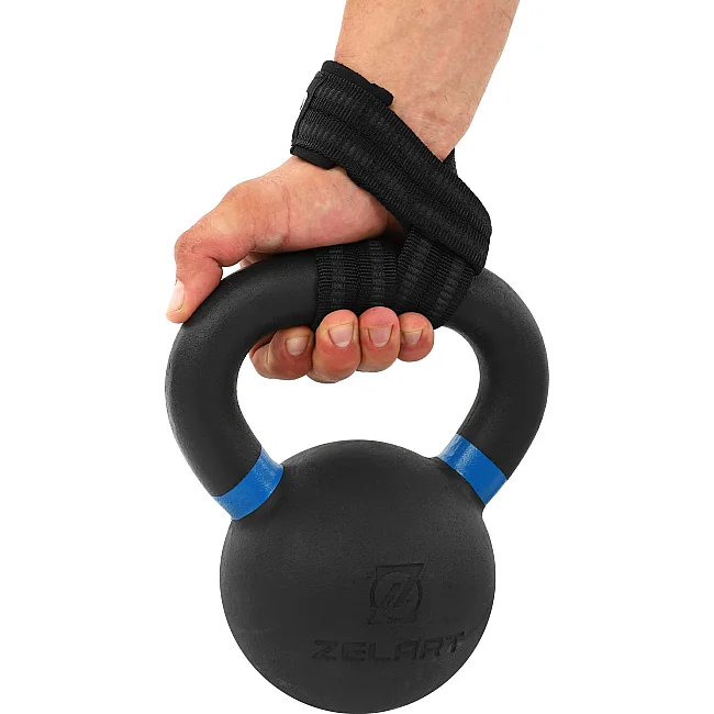 Лямки для тяги LIFTING STRAP EZOUS B-04 2шт (Чорний-сірий)