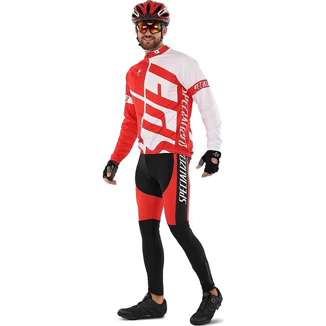 Велоформа демисезонная джерси с длинным рукавом и штаны с лямками SPOINT SPECIALIZED Y-5