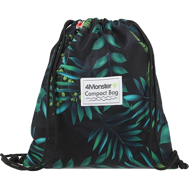 Рюкзак-мешок спортивный
 COMPACT BAG 4MONSTER
 T-SKB 37,5x44см (Бирюзовый)