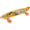 Пенні борд Penny Board круїзер пластиковий з колесами, що світяться, і ручкою для перенесення 24