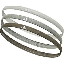 Пов'язки на голову жіноча Adidas Hairbands 3pk зелений, темно-сірий, сірий