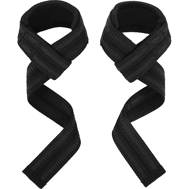 Лямки для тяги LIFTING STRAP EZOUS B-04 2шт (Чорний-сірий)