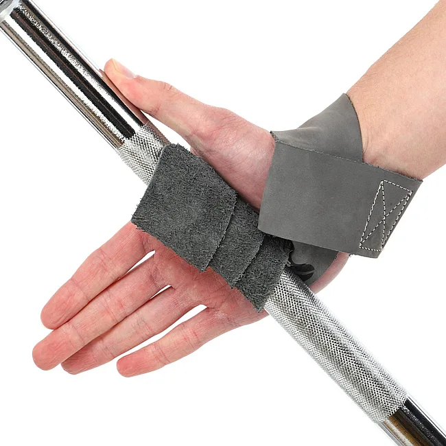 Лямки для тяги кожа
 LIFTING STRAP EZOUS B-08 2шт (Серый)