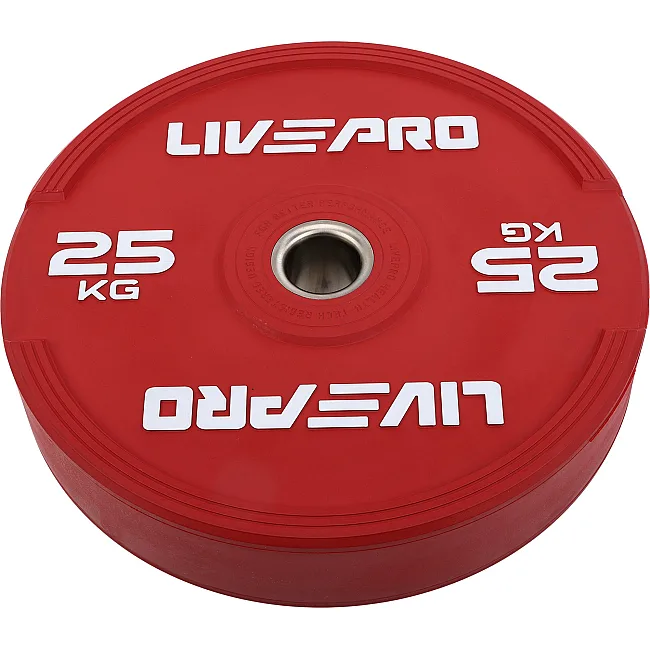 Бамперный диск резиновый

 LiveUp LP8332-25 ø50.5мм 25кг
