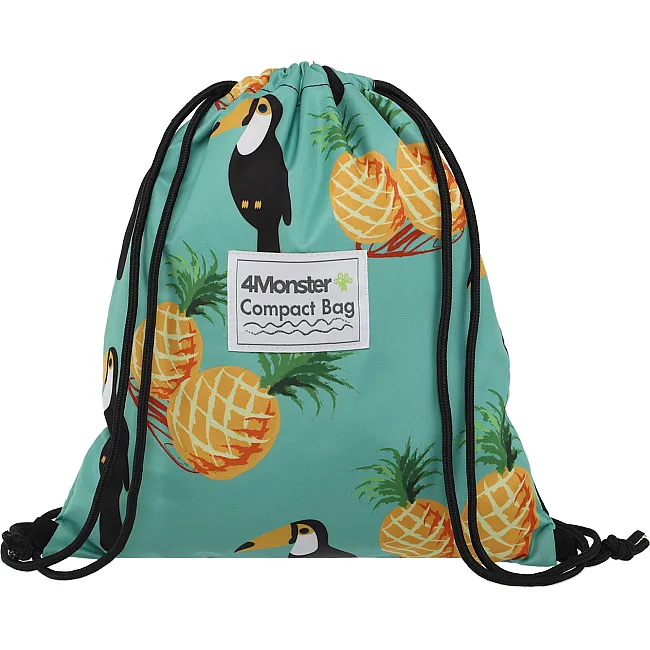 Рюкзак-мешок спортивный
 COMPACT BAG 4MONSTER
 T-SKB 37,5x44см (Бирюзовый)
