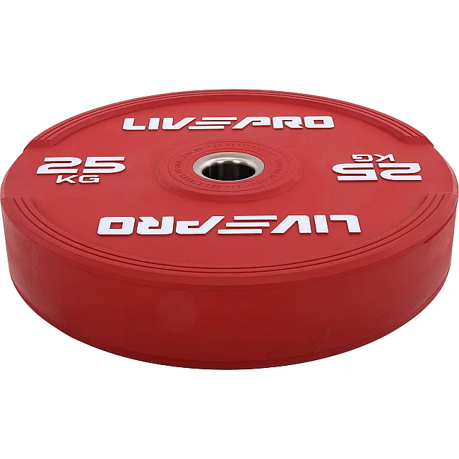 Бамперный диск резиновый

 LiveUp LP8332-25 ø50.5мм 25кг