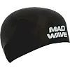 Шапочка для бассейна силиконовая стартовая MADWAVE SOFT FINA Approved M053301 (Черный)