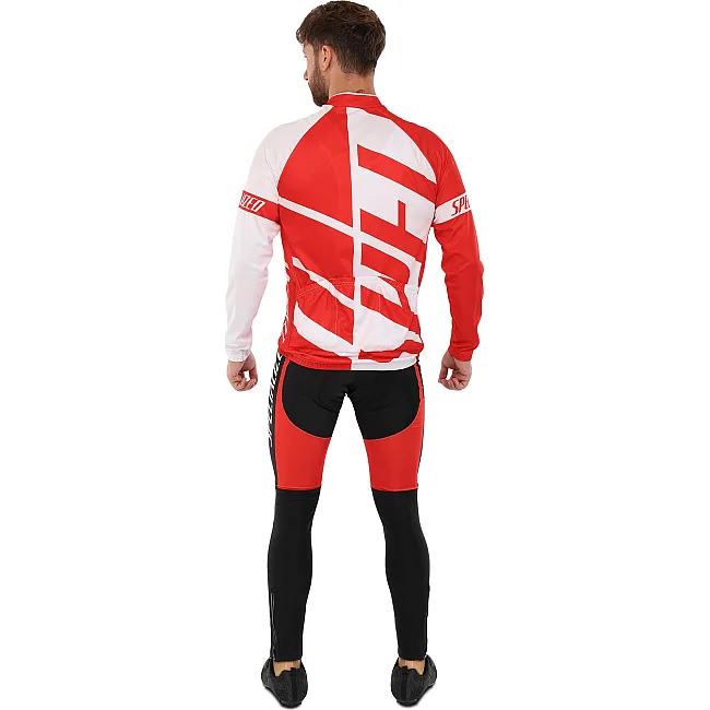 Велоформа демисезонная джерси с длинным рукавом и штаны с лямками SPOINT SPECIALIZED Y-5