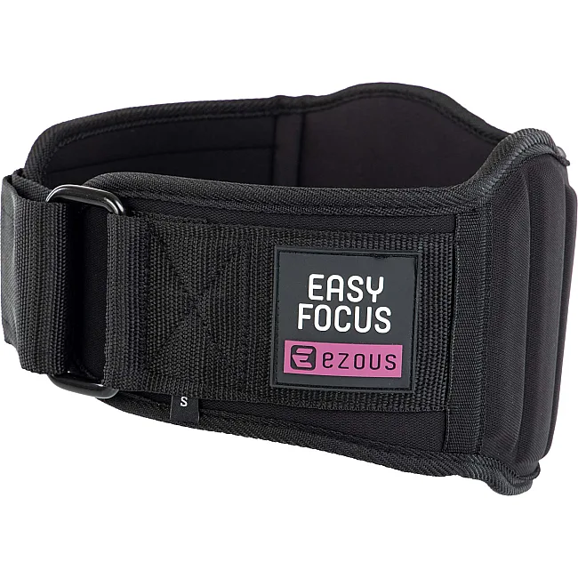 Распродажа! Пояс атлетический текстильный EZOUS POWER BELT ARMOR O-07 спинка-18см