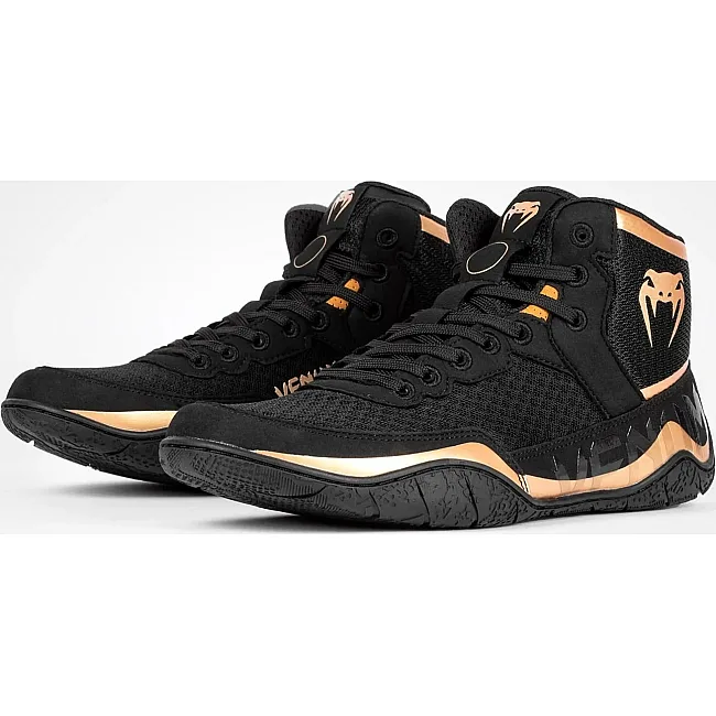 Борцовки VENUM Elite Black Bronze