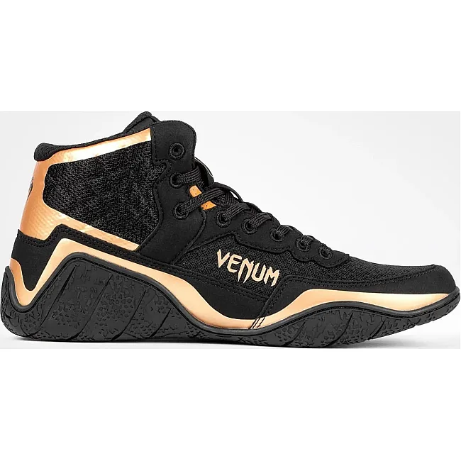 Борцовки VENUM Elite Black Bronze
