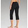 Женские спортивные капри Under Armour StudioLux Fitted Flare Black