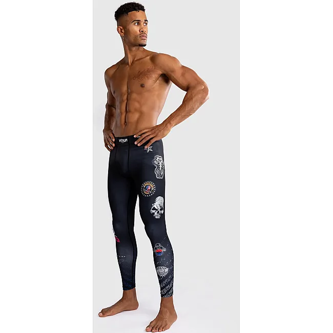 Лосіни чоловічі VENUM x TEKKEN 8 Paul Phoenix Black Blue