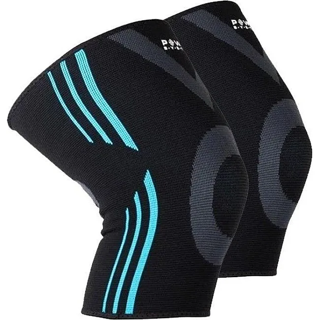 Наколенники для поддержки POWER SYSTEM PS-6021 Evo Black/Blue (пара)