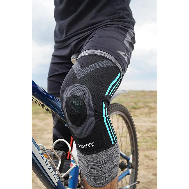 Наколенники для поддержки POWER SYSTEM PS-6021 Evo Black/Blue (пара)