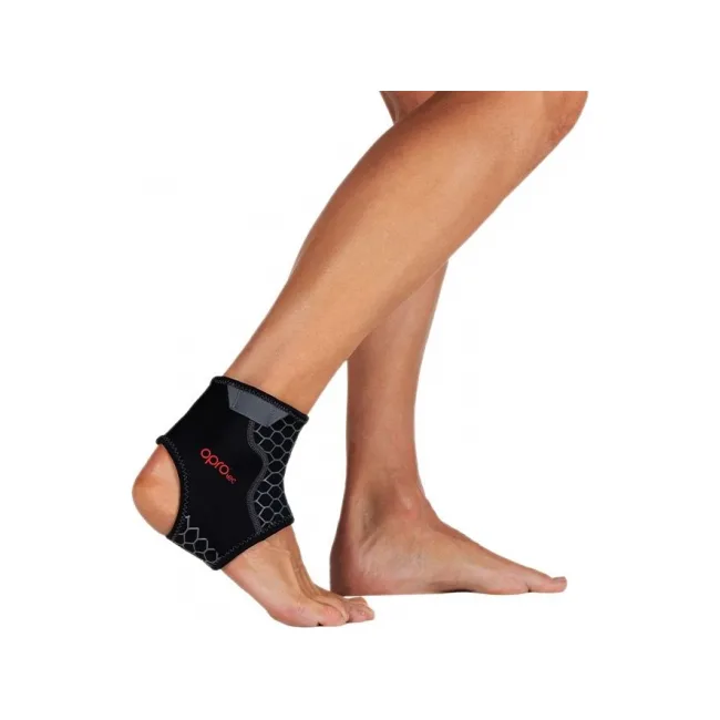 Опора для голеностопа OPROtec Ankle Support with Gripper