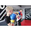 Перчатки для бокса POWERPLAY 3004 JR Classic Сине-желтые