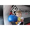Перчатки для бокса POWERPLAY 3004 JR Classic Сине-желтые