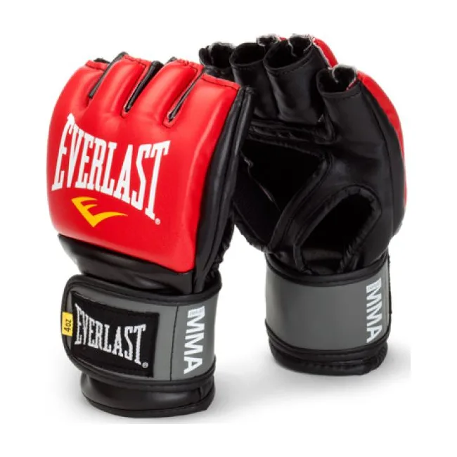 Рукавички MMA EVERLAST Pro Style Grappling Red