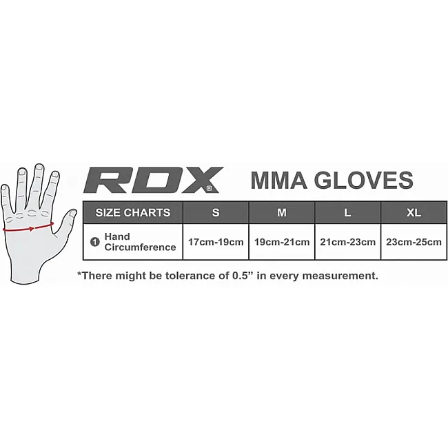 Перчатки снарядные (битки) RDX Leather S