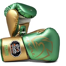 Професійні спарингові рукавиці Rival RS100 Green Gold
