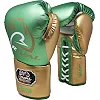Професійні спарингові рукавиці Rival RS100 Green Gold