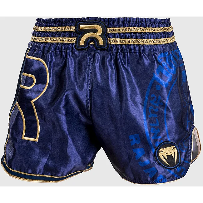 Шорты для Муай Тай Rajadamnern x VENUM Navy Blue