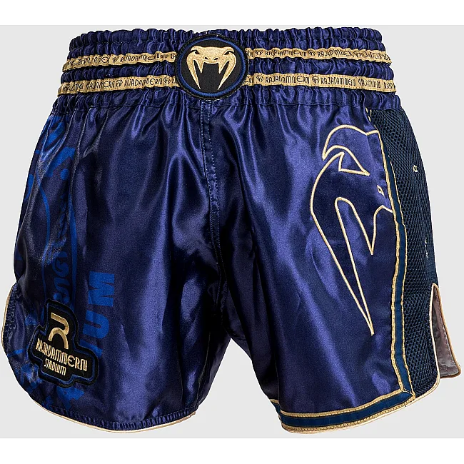 Шорты для Муай Тай Rajadamnern x VENUM Navy Blue