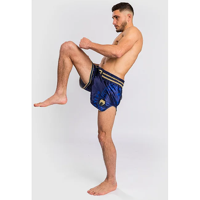 Шорты для Муай Тай Rajadamnern x VENUM Navy Blue