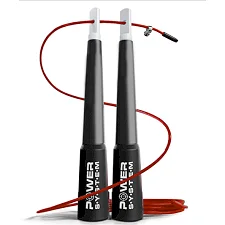 Скоростная скакалка POWER SYSTEM PS-4033 Crossfit Red (2,8м)