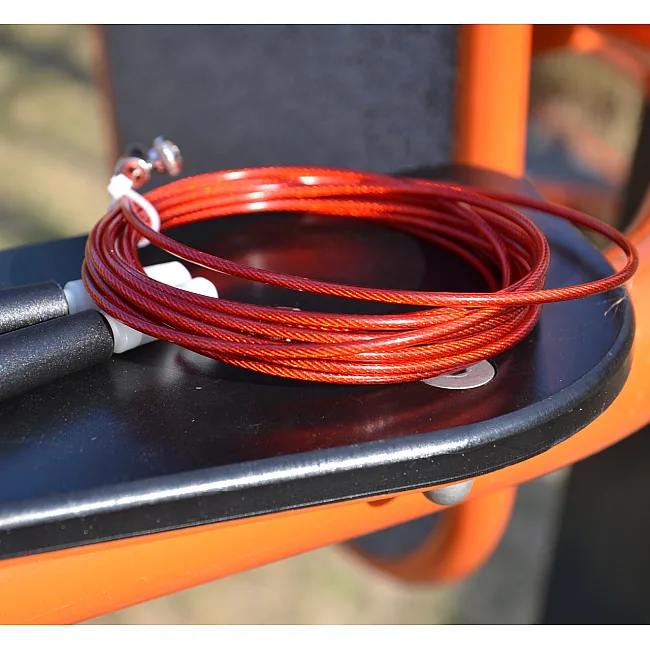 Скоростная скакалка POWER SYSTEM PS-4033 Crossfit Red (2,8м)