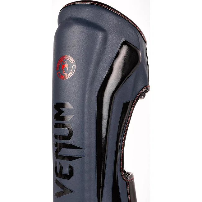 Защита голени и стопы VENUM Elite Standup Navy Blue Black-Red