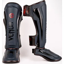 Защита голени и стопы VENUM Elite Standup Navy Blue Black-Red