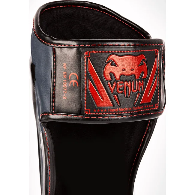 Защита голени и стопы VENUM Elite Standup Navy Blue Black-Red