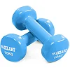 Гантели для фитнеса виниловые ZELART Beauty TA-5225-1_5 (Салатовый)
