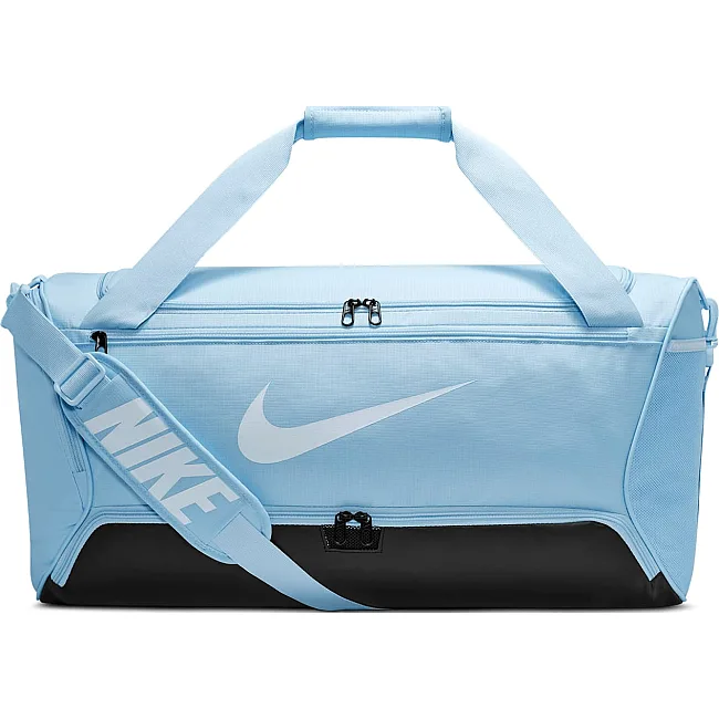 Сумка NIKE NK BRSLA M DUFF-9.5 60L голубой 64 х 30 х 30 см