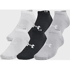 Шкарпетки Unisex UNDER ARMOUR Essential 6pk Low чорний