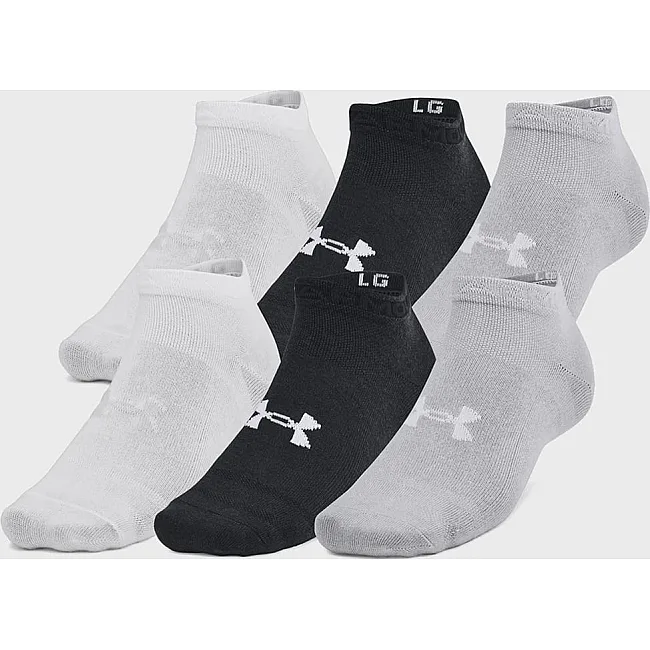 Носки Unisex UNDER ARMOUR Essential 6pk Low черный