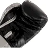 Перчатки для бокса кожа TOP KING GCT01 (Черный-серебряный)