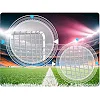 Ворота футбольные Neo-Sport NS-485 183 х 122 х 61 см, белые