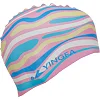 Шапочка для бассейна силиконовая YINGFA C0080 (Голубой-розовый)