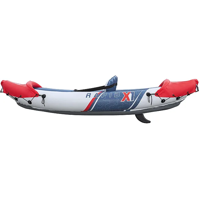 Надувной каяк Bestway Hydro-Force Rapid X1 290 x 91 см, сине-красный.