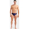 Плавки-слепы для мужчин Arena DOUBLE GRAPHIC SWIM BRIEFS темно-синий, оранжевый (для мужчин)